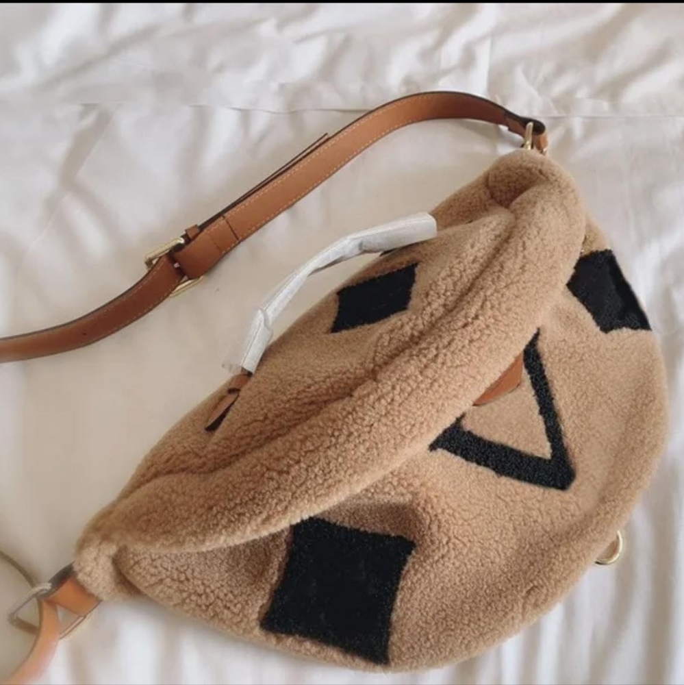 Fuzzy Belt Bag